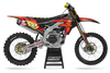 Yamaha Graphics Kit - Supertech Scenz Red