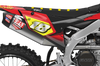 Yamaha Graphics Kit - Supertech Scenz Red