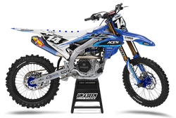 Yamaha Bluebass Graphics Kit - YZ YZF WR TTR PW Models | All Years