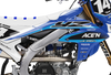 Yamaha Bluebass Graphics Kit - YZ YZF WR TTR PW Models | All Years