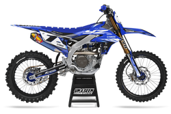 Yamaha Company Blue Graphic Kit - YZ YZF WR TTR PW Models | All Years