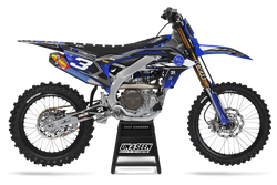 Yamaha Cru Black Graphic Kit - YZ YZF WR TTR PW Models | All Years