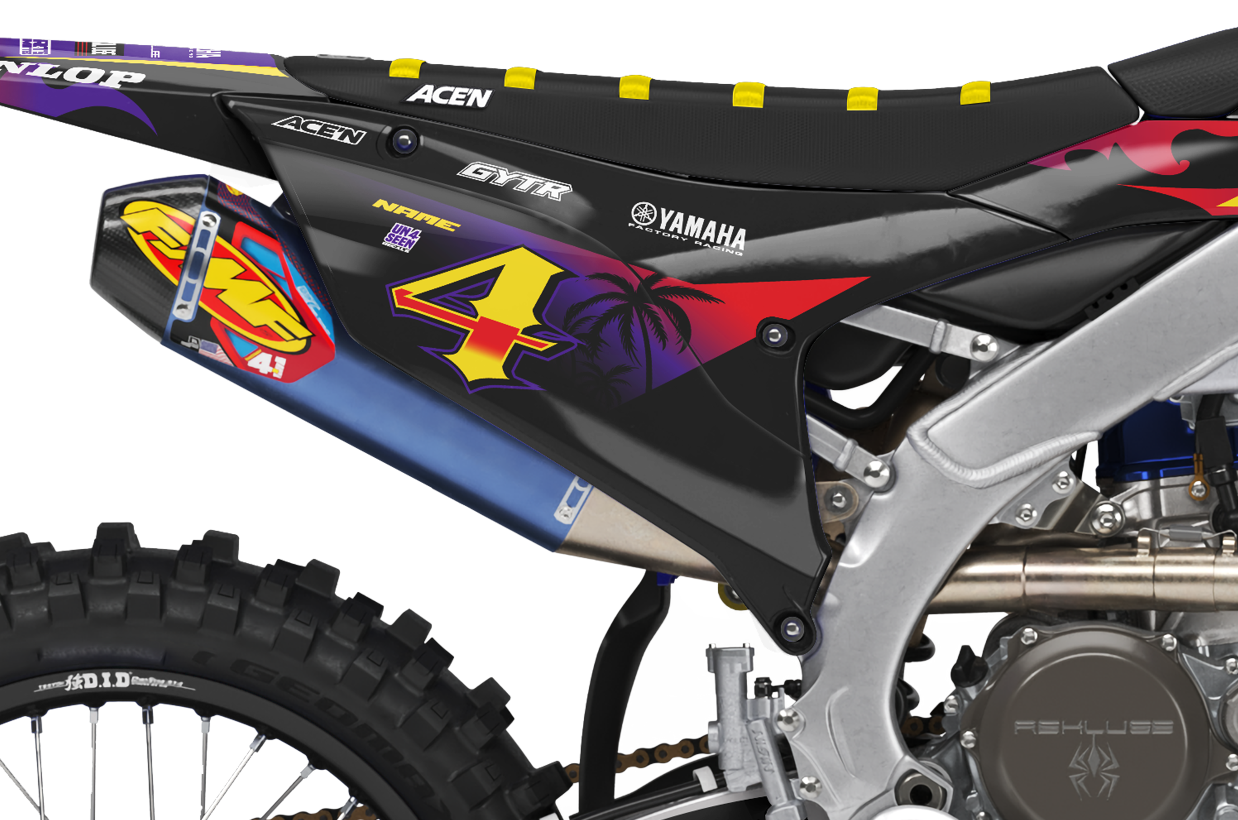 Destroy Graphics Yamaha Graphics Kit - Destroyz New Zealand