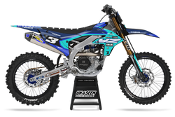 Yamaha Crae Aqua Graphic Kit - YZ YZF WR TTR PW Models | All Years