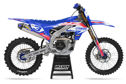 Yamaha Amaze Red Graphic Kit - YZ YZF WR TTR PW Models | All Years