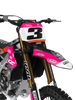 Yamaha Graphics Kit - Camo D Pink