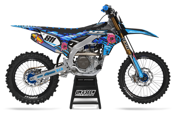 Yamaha Camo Donuts Graphic Kit - YZ YZF WR TTR PW Models | All Years