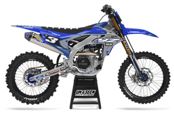 Yamaha Crae Grey Graphic Kit - YZ YZF WR TTR PW Models | All Years