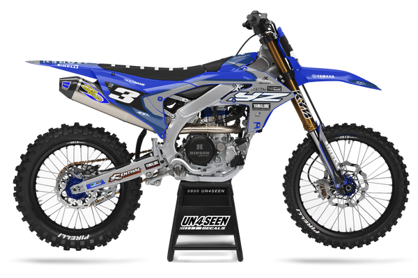 Yamaha Crae Grey Graphic Kit - YZ YZF WR TTR PW Models | All Years