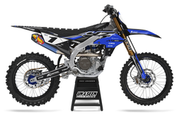 Yamaha Delay Blue Graphic Kit - YZ YZF WR TTR PW Models | All Years