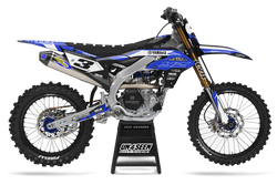 Yamaha Previ Blue Graphic Kit - YZ YZF WR TTR PW Models | All Years