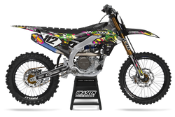 Yamaha Crash Graphic Kit - YZ YZF WR TTR PW Models | All Years