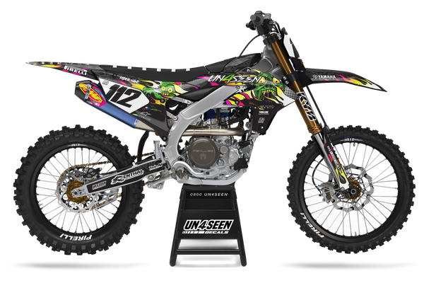 Yamaha Crash Graphic Kit - YZ YZF WR TTR PW Models | All Years