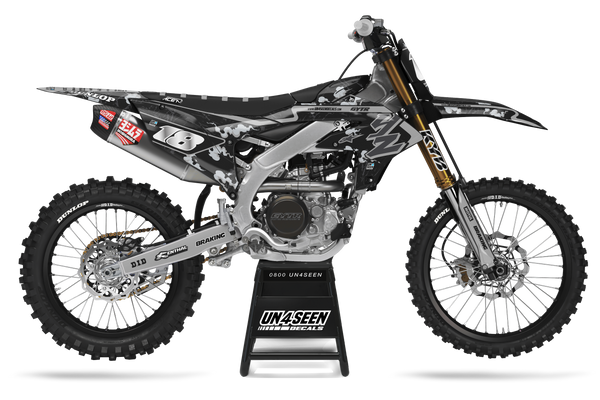 Yamaha Iron Camo Graphic Kit - YZ YZF WR TTR PW Models | All Years