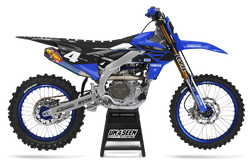Yamaha Reset Blue Graphic Kit - YZ YZF WR TTR PW Models | All Years
