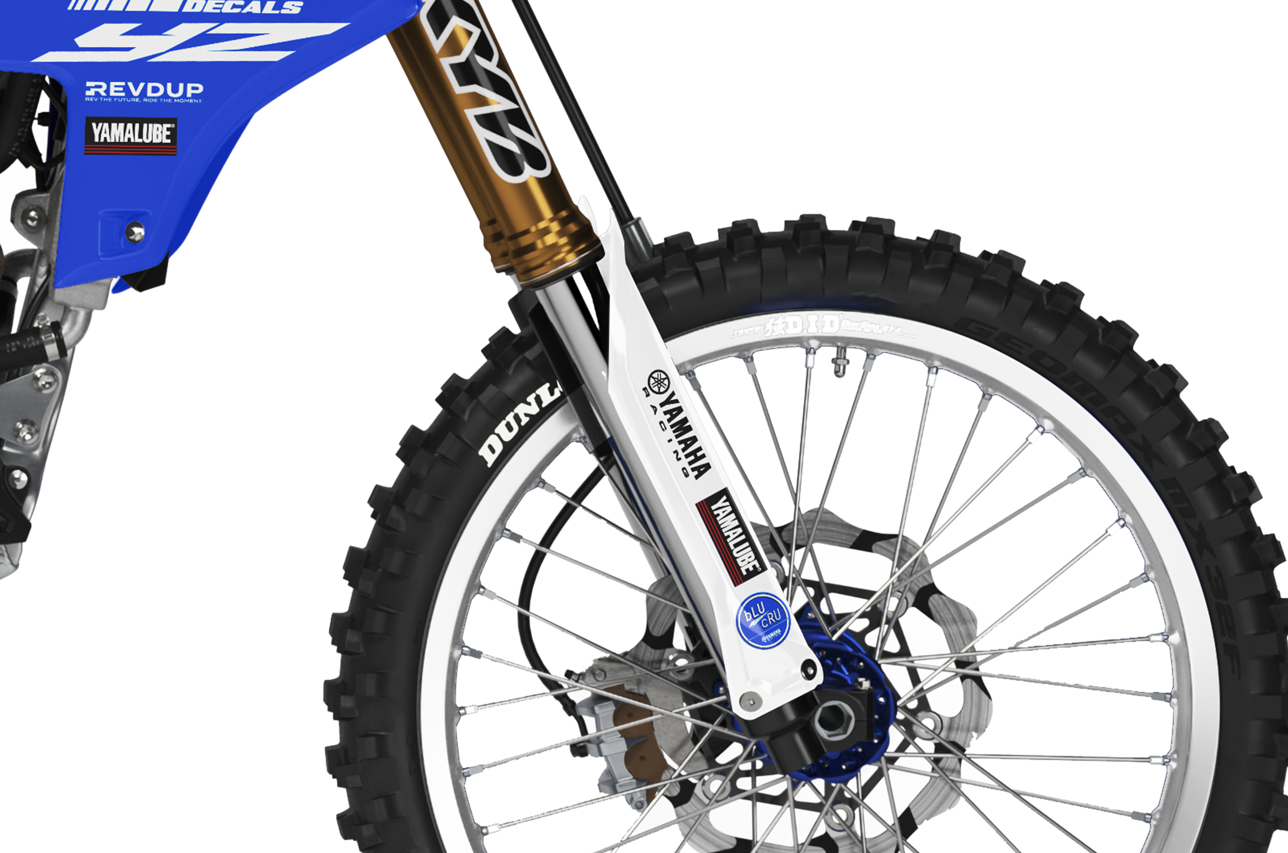 Tide Racing Graphics Yamaha Graphics Kit - Tide New Zealand