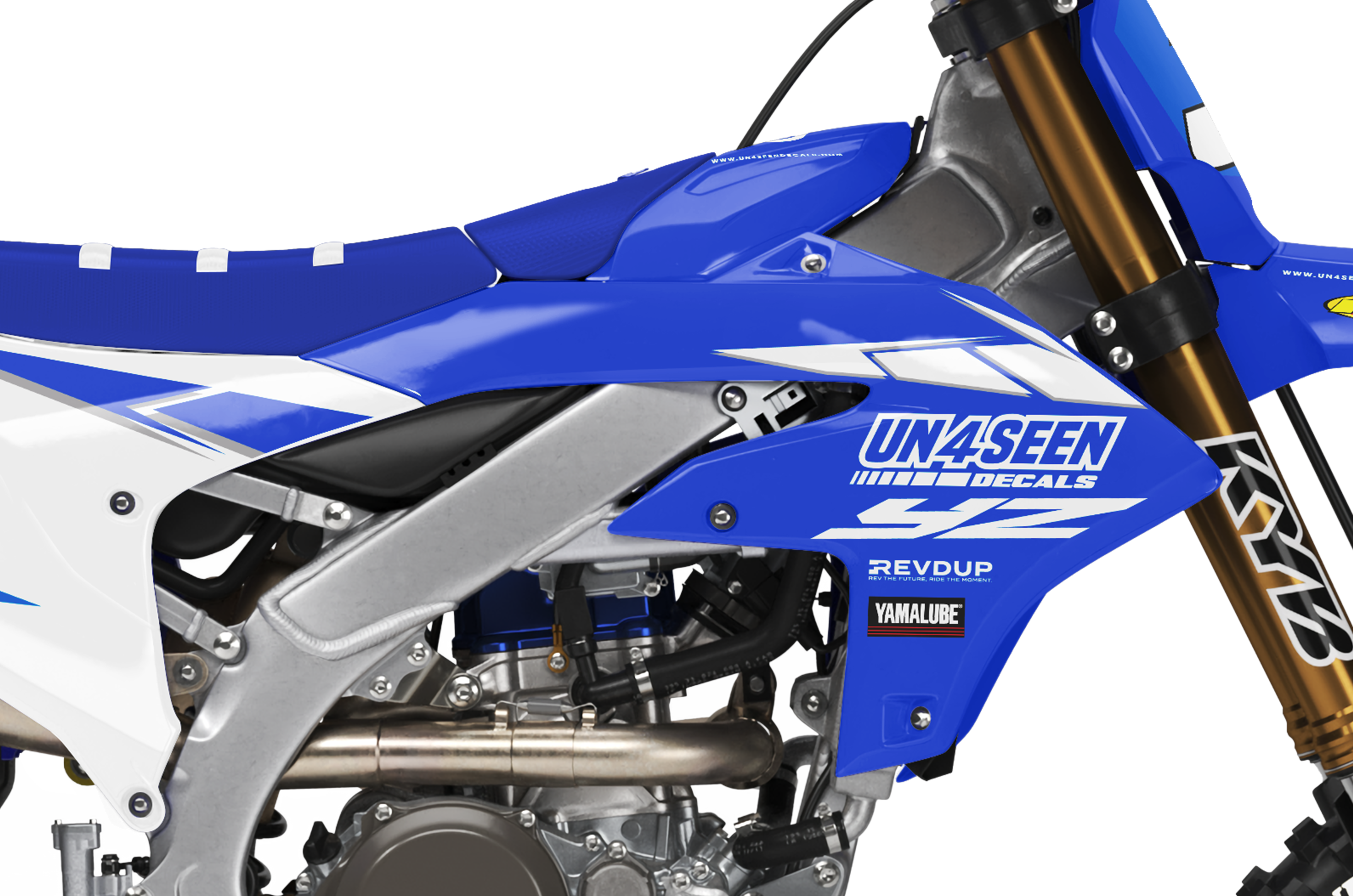 Tide Racing Graphics Yamaha Graphics Kit - Tide New Zealand