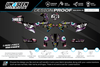 Yamaha Zombie Graphics Kit - Zac Speed