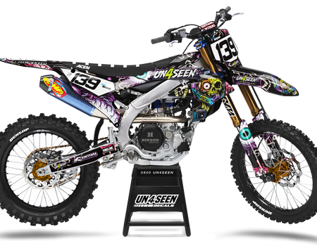 Yamaha Zombie Graphics Kit - Zac Speed
