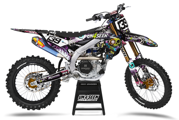Yamaha Zombie Graphics Kit - Zac Speed