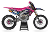 Yamaha Graphics Kit - Zag Pink