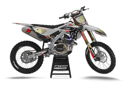 Honda Kirk Grey Graphic Kit - CRF CR XR Models | All Years