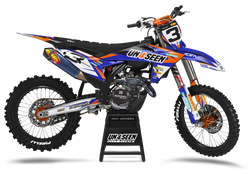 KTM Ziggy Orange Graphic Kit - SX SXF XC XCF EXC EXCF Models | All Years