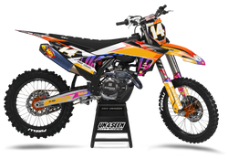 KTM Zyrox Yellows Graphic Kit - SX SXF XC XCF EXC EXCF Models | All Years