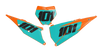 KTM Number Background Decals - Buzz