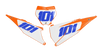 KTM Number Background Decals - Buzz
