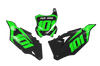 Kawasaki Number Background Decals - Fleet