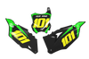 Kawasaki Number Background Decals - Fleet