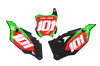 Kawasaki Number Background Decals - Fleet