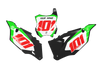 Kawasaki Number Background Decals - Fleet