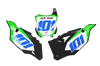 Kawasaki Number Background Decals - Fleet