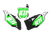 Kawasaki Number Background Decals - Fleet