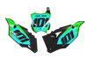 Kawasaki Number Background Decals - Fleet