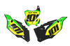 Kawasaki Number Background Decals - Fleet