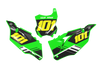Kawasaki Number Background Decals - Shift