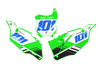 Kawasaki Number Background Decals - Shift