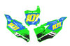 Kawasaki Number Background Decals - Shift