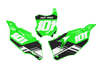 Kawasaki Number Background Decals - Shift
