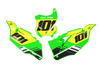 Kawasaki Number Background Decals - Shift