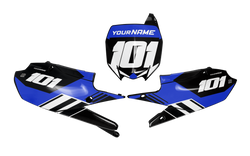 Yamaha Slammed Graphic Kit - YZ YZF WR TTR PW Models | All Years