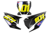Husqvarna Number Background Decals - Flags