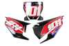 Husqvarna Number Background Decals - Flags
