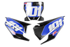 Husqvarna Number Background Decals - Flags