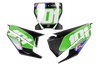 Husqvarna Number Background Decals - Flags
