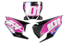 Husqvarna Number Background Decals - Flags
