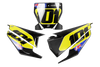 Husqvarna Number Background Decals - Flags